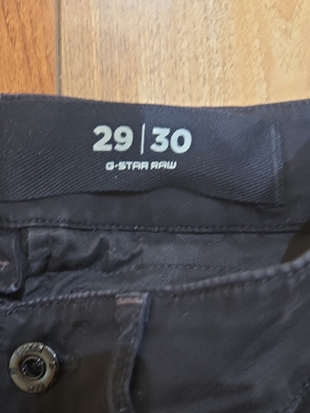 G-Star Black Cargo Tapered Men's Pants with Zip Detail - Picture 4 of 7